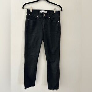 AYR Jeans Womens 27x26 Eclipse The Chiller Skinny Raw Hem Stretch Made USA